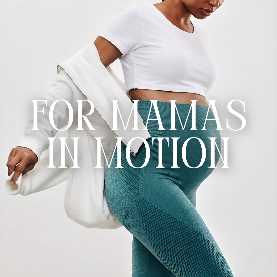 The Avra Ribbed Maternity Ribbed Leggings